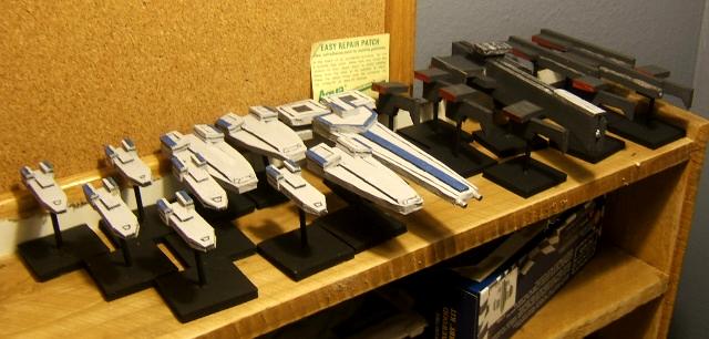 Firestorm Armada Fleet Terran and Dindrenzi Fleets Gallery